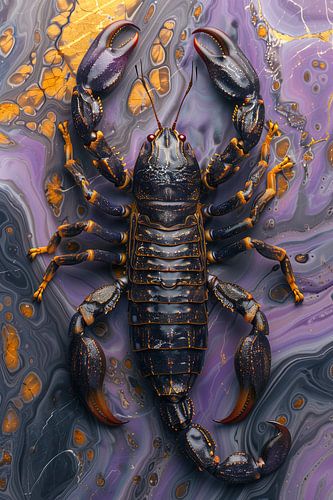 Scorpio and Purple Momor