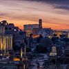 Rom - Erstes Licht auf das Forum Romanum und das Kolosseum von Teun Ruijters