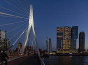 Erasmusbrug & De Rotterdam van Eddie Meijer thumbnail