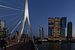 Pont Erasmus & l’office  Rotterdam sur Eddie Meijer