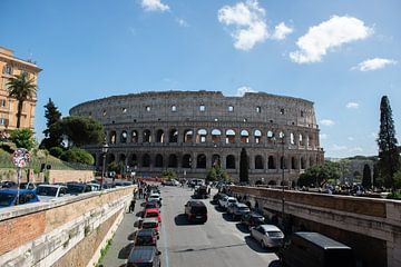 Colosseum in Rome Italy by Alida Stam-Honders