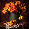 Nature morte aux tulipes orange sur SO fotografie