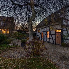 Maison à colombages dans le sud du Limbourg sur John Kreukniet