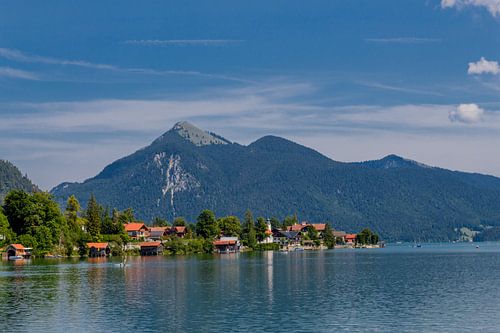 Prachtig merenlandschap aan de Walchensee
