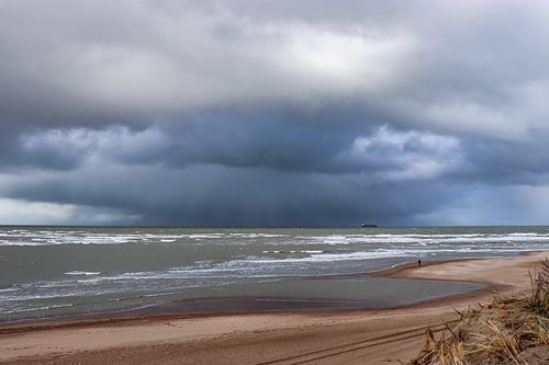 Bui boven de noordzee