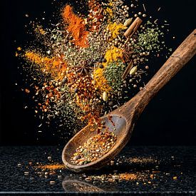 a burst of herbs by Martin Mol