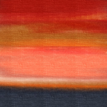 Colorful abstract landscape in vivid colors