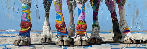 Modern Abstract | Benen en Voeten