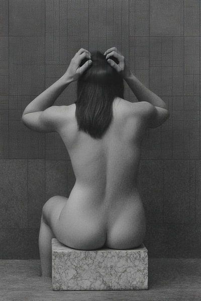 Femme nue par Franka Poulain