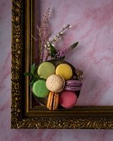 Stilleven met macarons