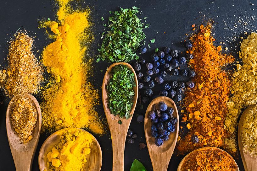 spices & herbs by Corrine Ponsen