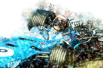 Jackie Stewart, Matra Close by Theodor Decker