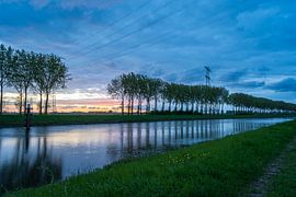 Amertak au coucher du soleil sur Pixel Meeting Point