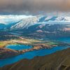 Nouvelle-Zélande Le lac Wanaka depuis le Roy's Peak sur Jean Claude Castor
