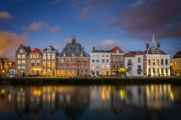 The old village of Maassluis by Roy Poots