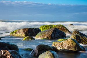 Stones on shore of the Baltic Sea sur Rico Ködder