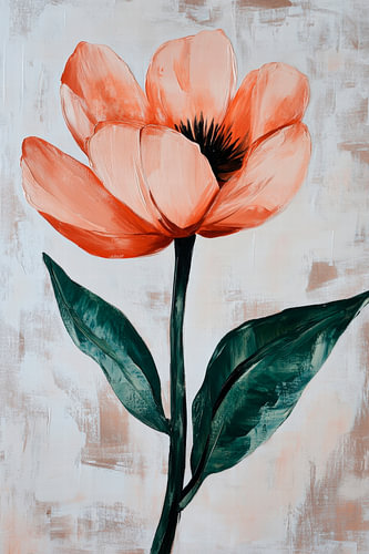 Zarte Blüte in sanften Farben
