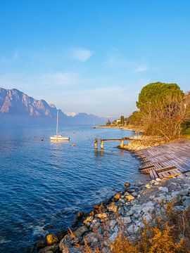 Gardasee Blick auf dem See von Mustafa Kurnaz