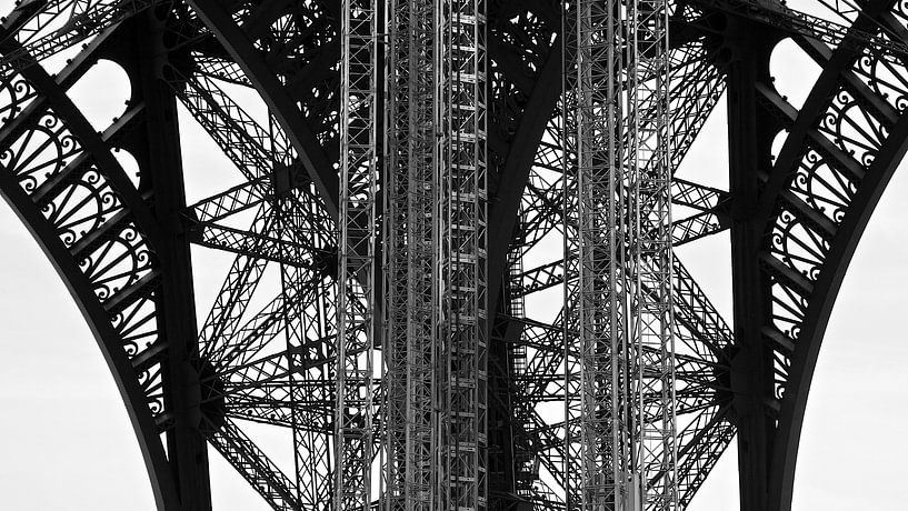 Die Konstruktionslinien von Eiffel von Betty van Engelen