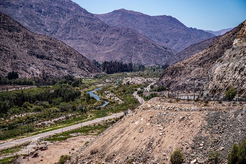 Blick aus Elqui-Tal, Chile von Thomas Riess