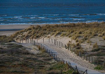 Strandpad Noordwijk aan Zee van Gabrielle van der Hel