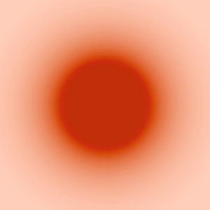 Warme Sonne  Abstrakter Minimalismus