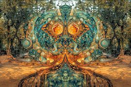 spirituelles Gleichgewicht Frau von Egon Zitter