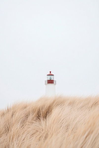 Lighthouse in the fog by Poster Art Shop