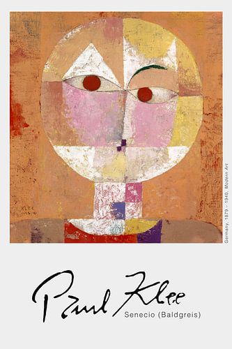 Paul Klee - Senecio Baldgreis