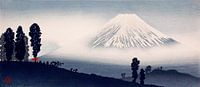 De berg Fuji (ca.1932) door Hiroaki Takahashi. van Dina Dankers thumbnail