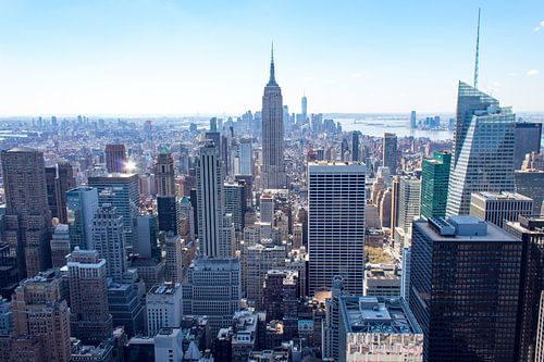 Uitzicht op Empire State building