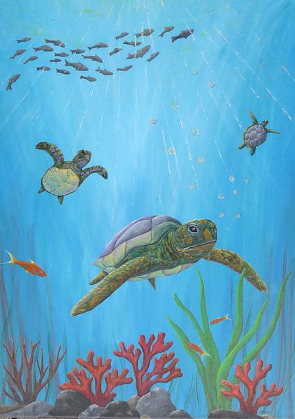 On the seabed by Sandra Steinke