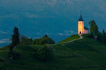 Jamnik Kerk, Slovenië van Henk Meijer Photography