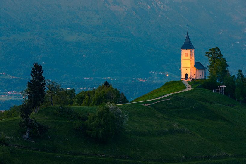 Église de Jamnik, Slovénie par Henk Meijer Photography