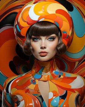Colourful portrait: "Let's go back to the sixties"