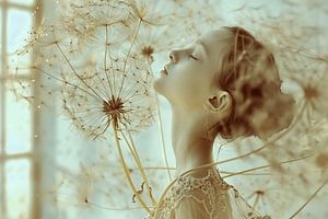 Dandelions' Thoughts van Karina Brouwer