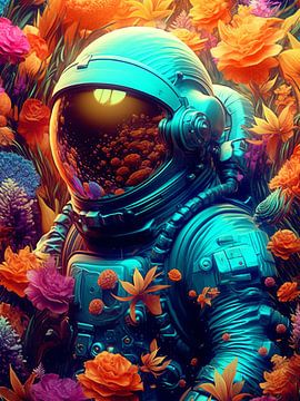 Bloesems in de kosmos van novac dolazy