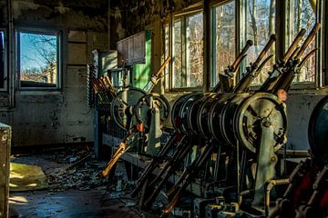 Bahnhof Rochlitz Überreste von Johnny Flash