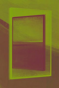 Contemporary abstract art, neon vibes van Studio Allee