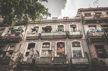 old façade Havana Cuba 3