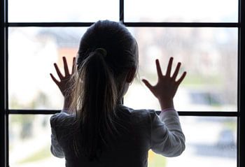 Girl at window