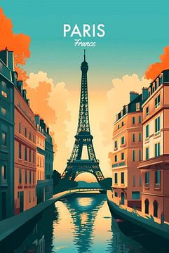 Parijs Frankrijk van abstract artwork