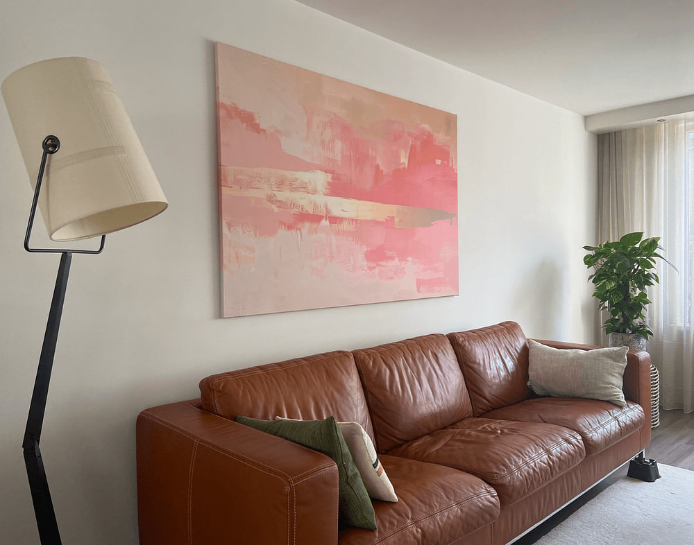 Landscape minimalist painting, by Modern Collection
