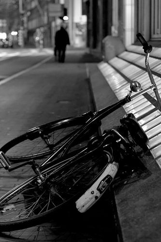 De verlaten fiets