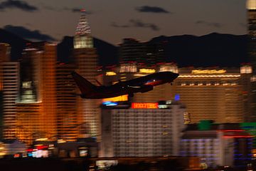 Nachtflug in Las Vegas von HB Photography