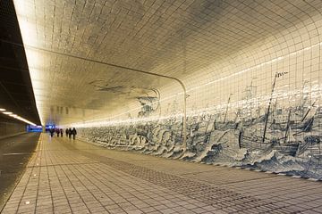 Cuypers tunnel de bicyclette Passage sur Peter Bartelings