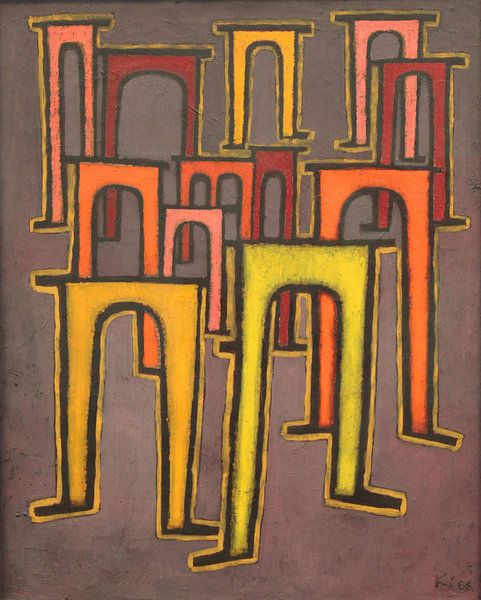Viaductenrevolutie, Paul Klee van art icons