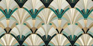 Art Deco Fächermotiv