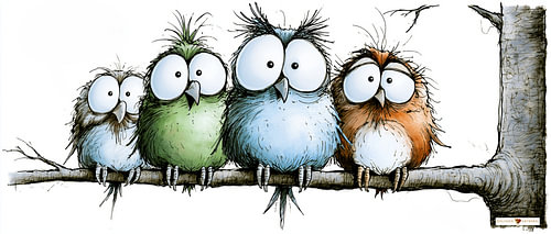 Funny Little Birds