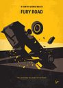 No051 My Mad Max 4 Fury Road minimal movie poster van Chungkong Art thumbnail
